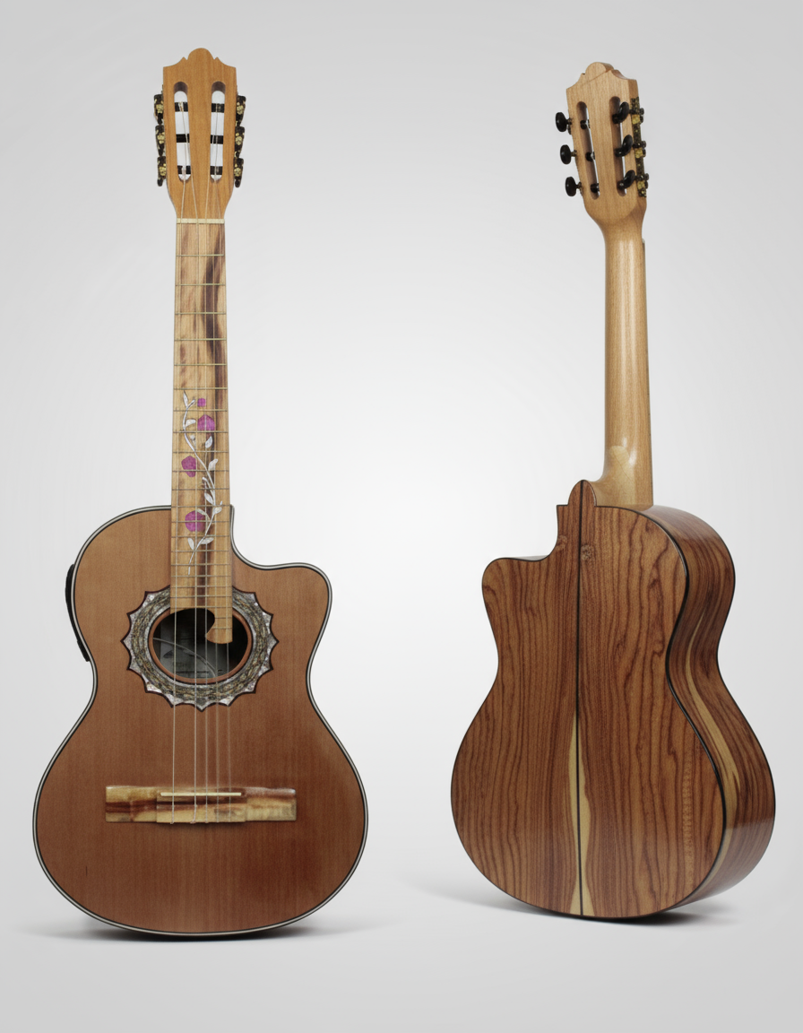 Requinto de Palo Escrito Electro - Acústico